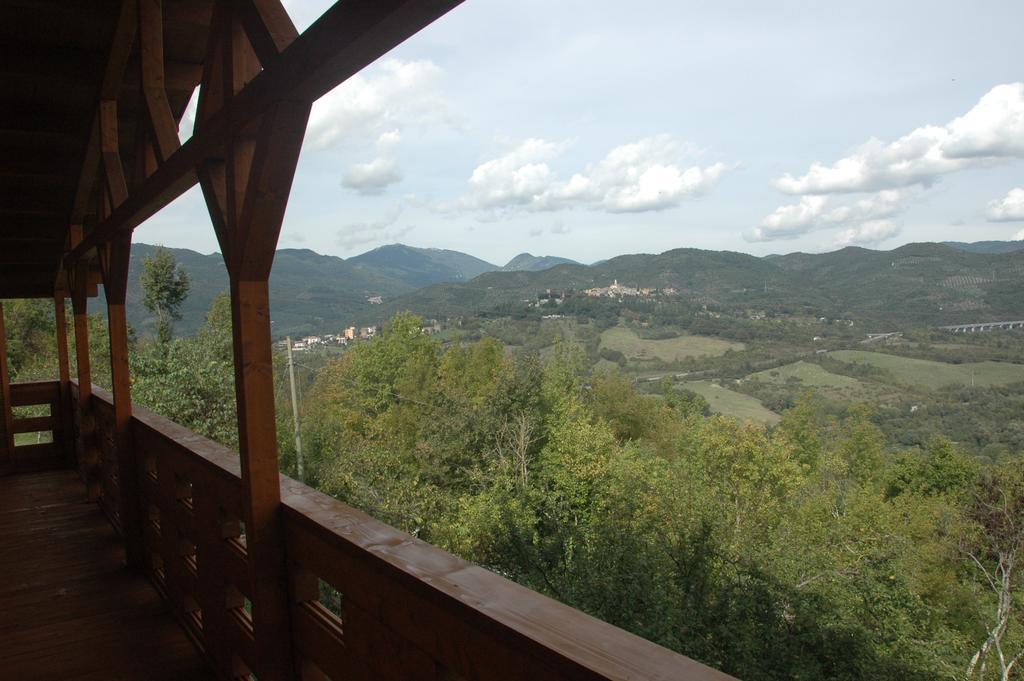 Chalet Dei Parchi Bed and Breakfast Saracinesco Εξωτερικό φωτογραφία